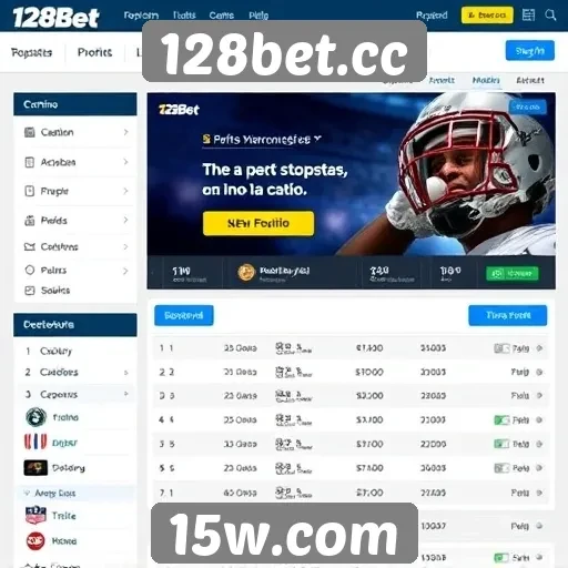 Facilidade de navegação no site 128bet.cc