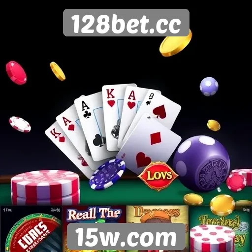 Variedade de jogos oferecidos por 128bet.cc